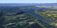 Property with stunning views at Haden Lake. Property with stunning views at Haden Lake.