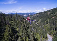 Ziplining at Timberline adventures- Photo credits: ziptimberline.com Ziplining at Timberline adventures- Photo credits: ziptimberline.com